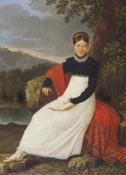 Porträt von Maria Carolina von Österreich, Königin von Neapel und Sizilien